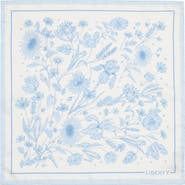 Liberty London Mono Muse Silk Square Scarf