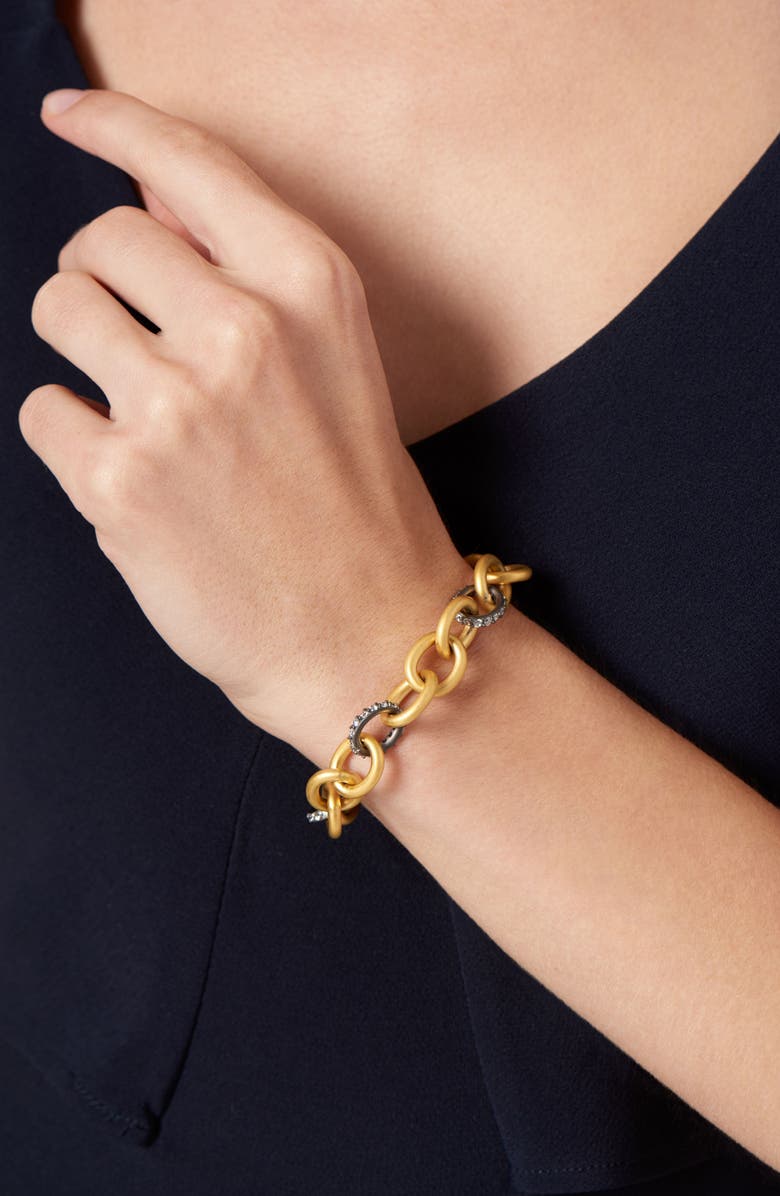 FREIDA ROTHMAN Signature Heavy Link Bracelet, Alternate, color,