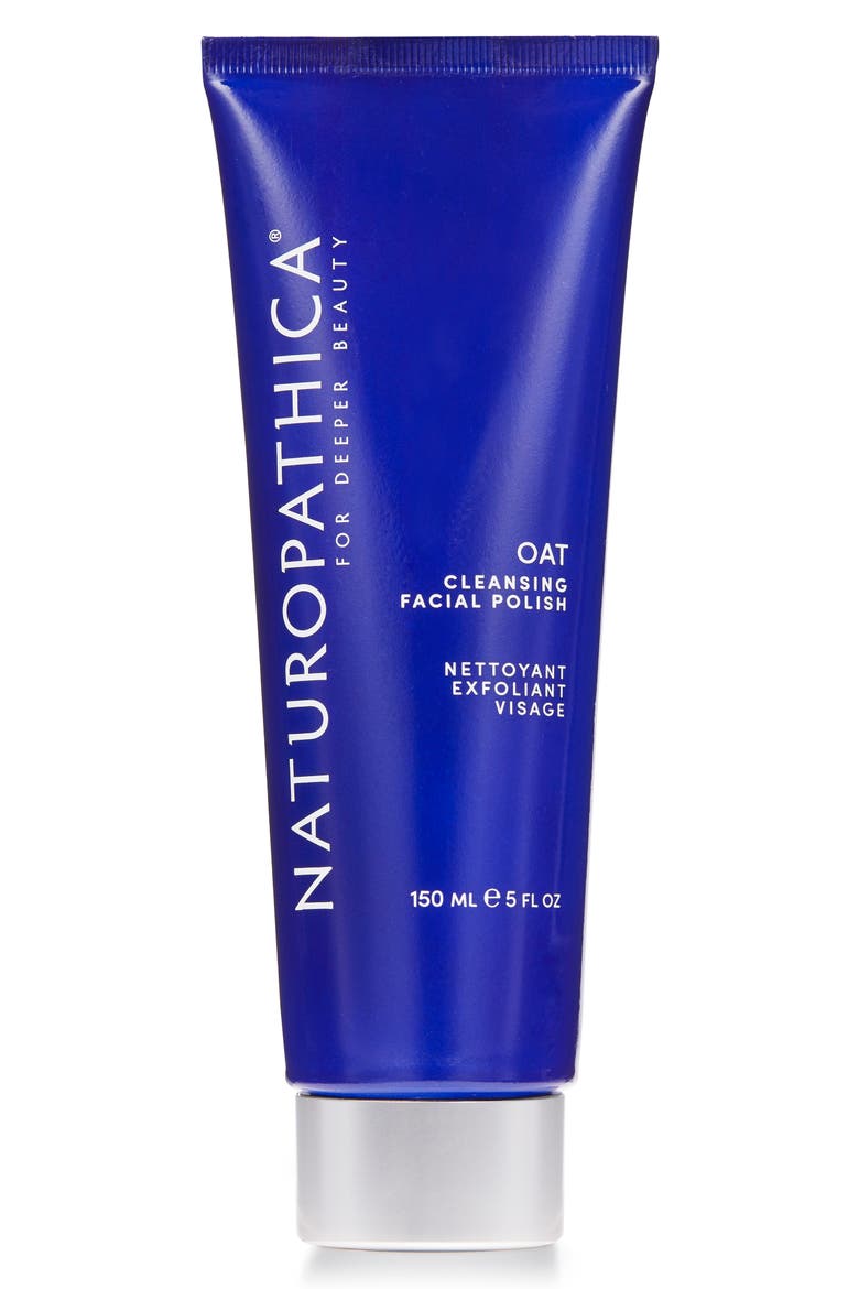 Oat Cleansing Facial Polish Exfoliating Cleanser, Main, color, NO COLOR