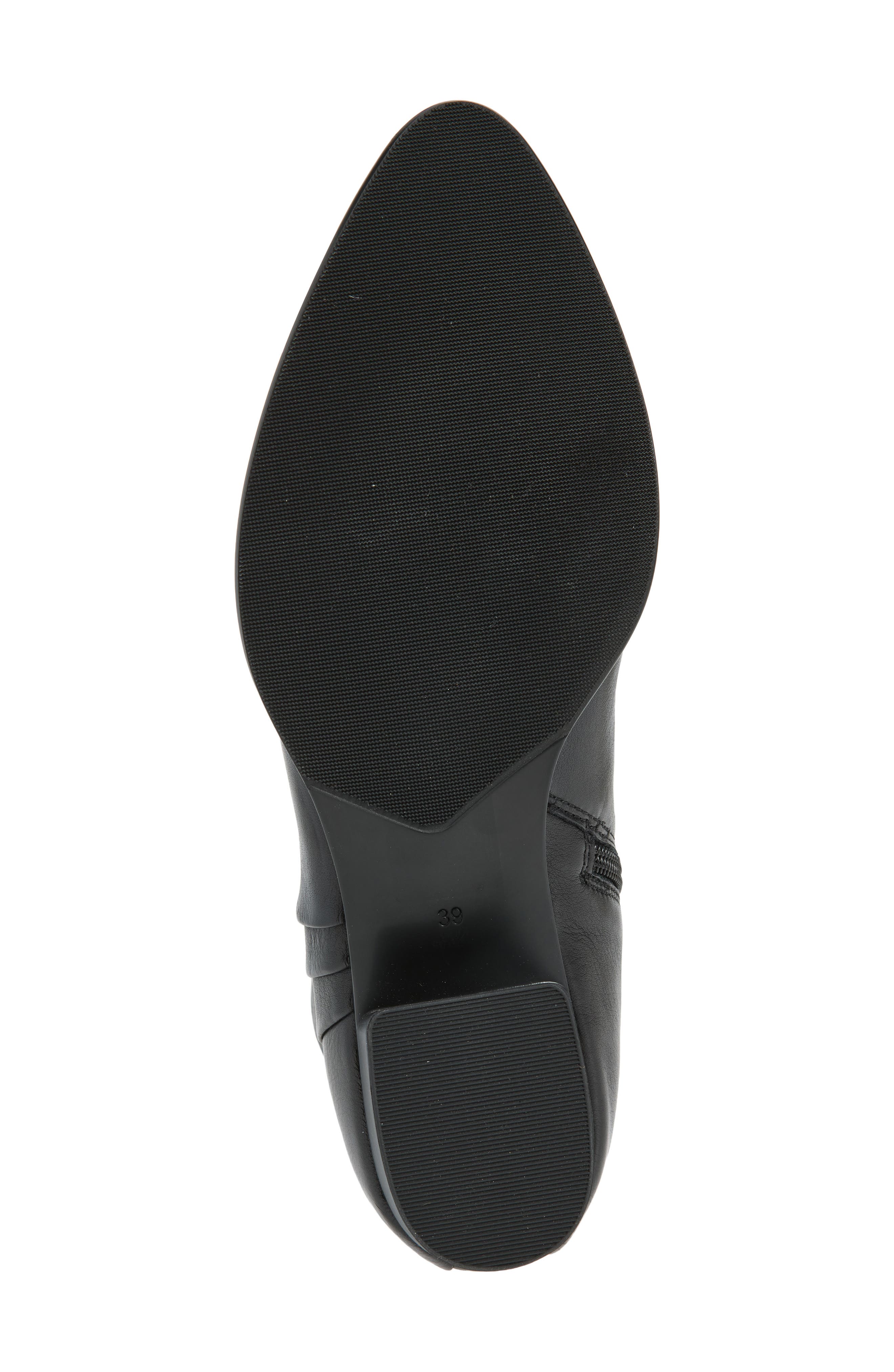 Lori Leather Ankle Bootie, Alternate, color, SHADOW BLACK-7939