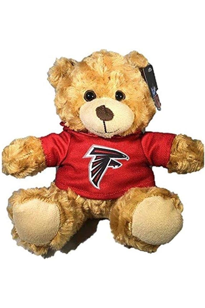 9 inch Rally Men Hoodie Bear, Atlanta Falcons, Main, color, Multicolored