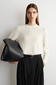 COS Zigzag-knit Mohair-blend Jumper