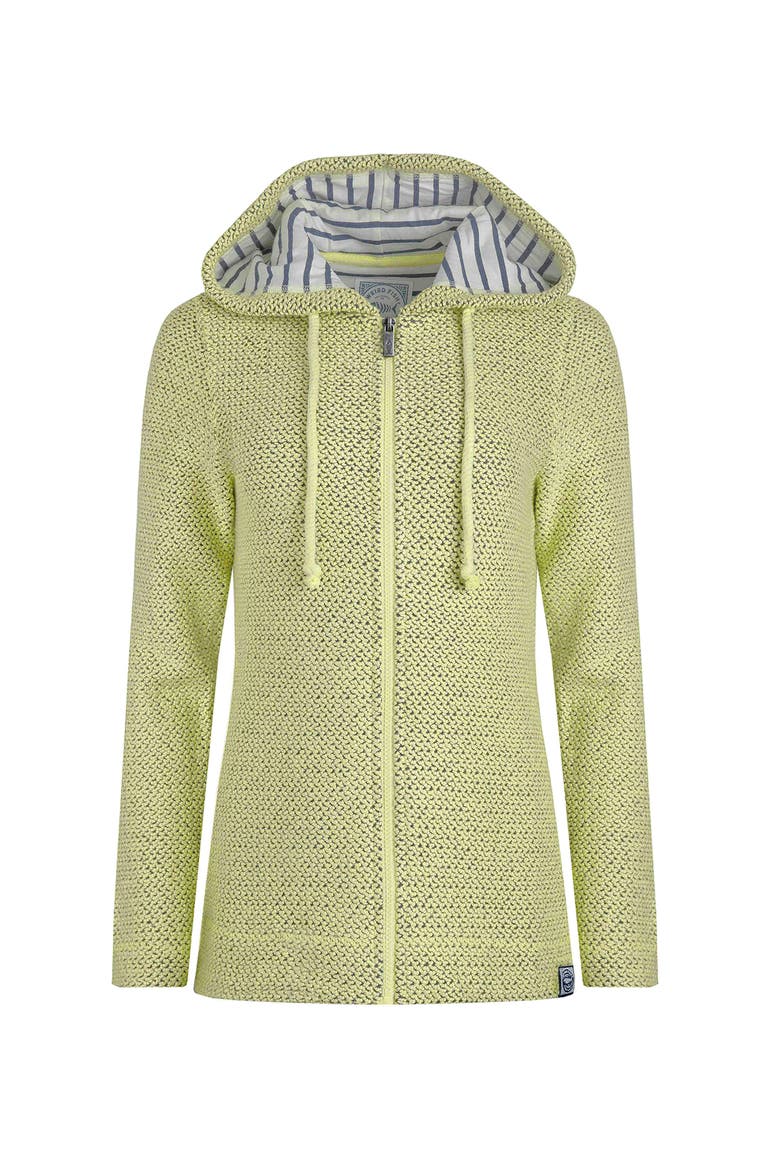 Chicoa Full Zip Macaroni Hoodie, Alternate, color, Celery