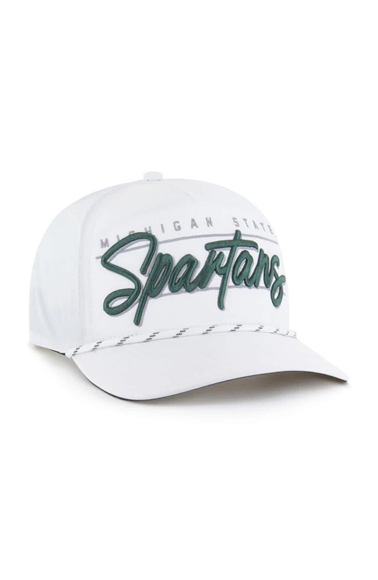 '47 Men's '47 White Michigan State Spartans Condor Hitch brrr° Adjustable Hat, Alternate, color, 