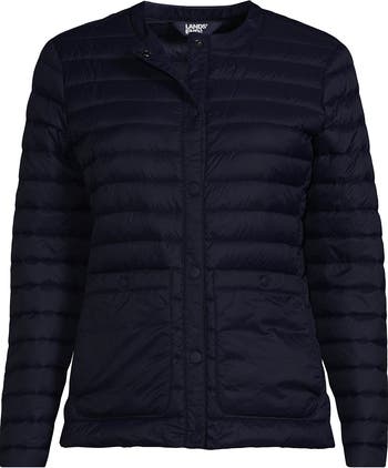Lands' End Wanderweight Collarless Down Jacket | Nordstrom