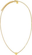 Petit Moments Dainty Heart Initial Pendant Necklace