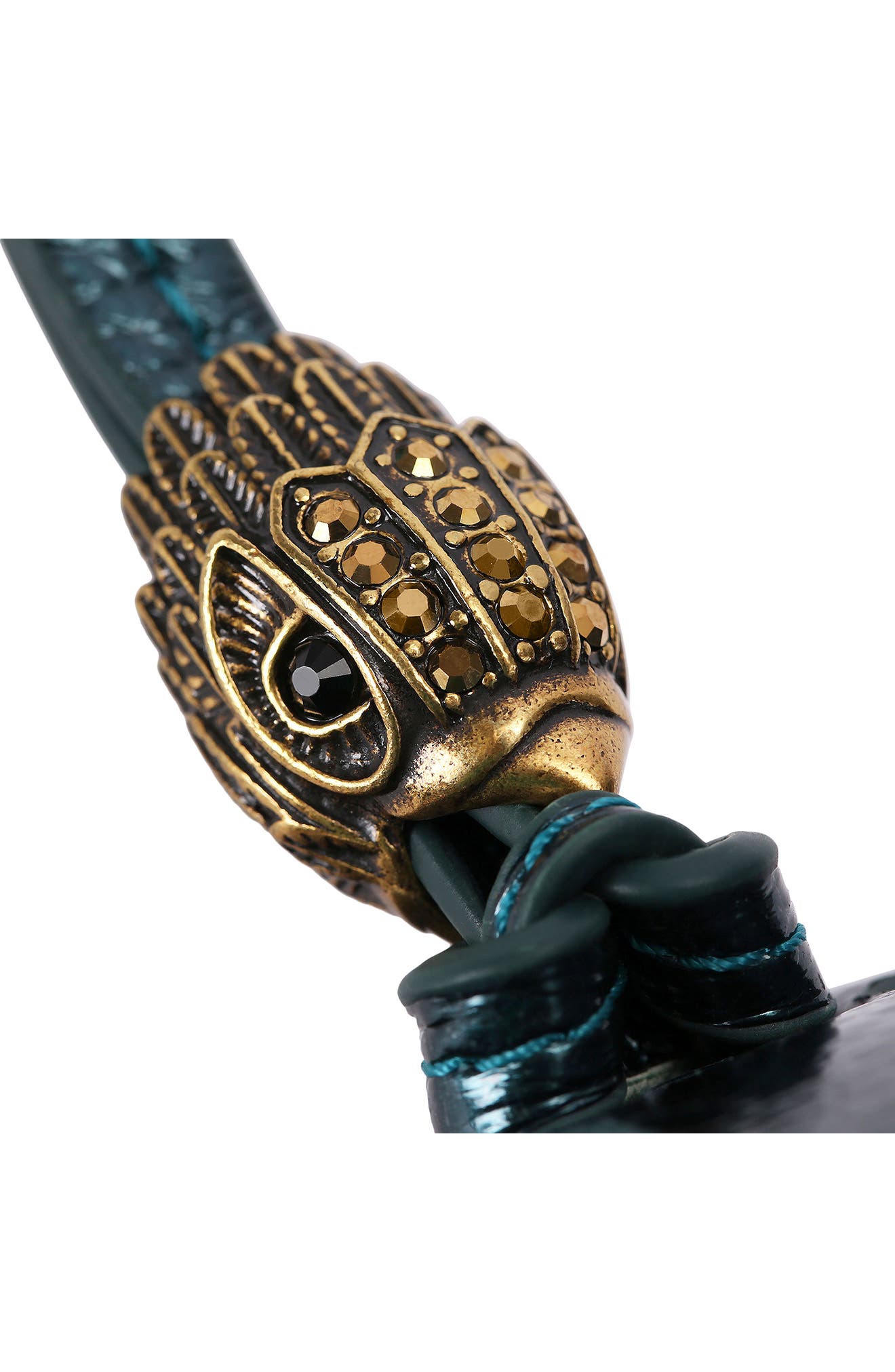 Kurt Geiger London Strawberry Leather Charm, Alternate, color, 