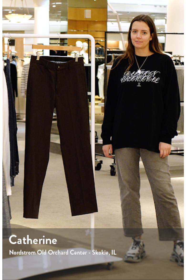 Charleston Khakis Flat Front Stretch Sateen Pants video