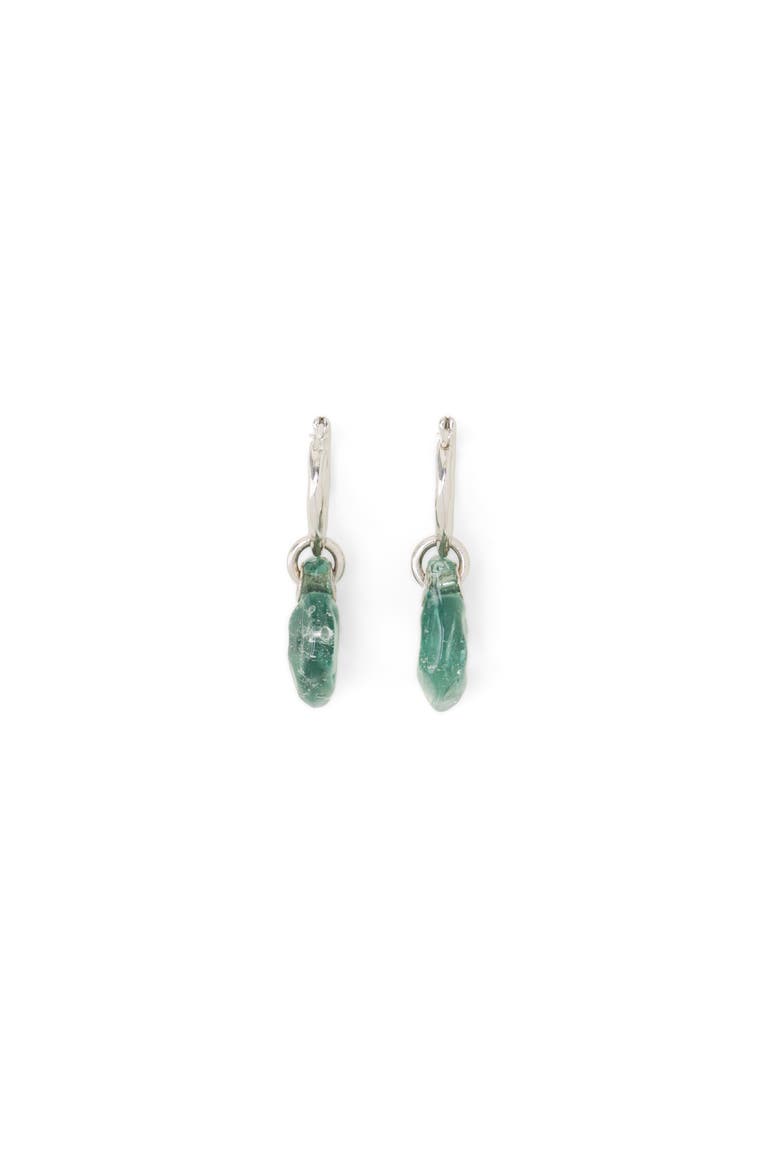 Aurore Hoop Earrings, Alternate, color, Grey/Transparent