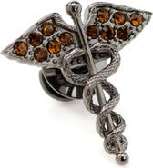 Cufflinks, Inc. Caduceus Lapel Pin