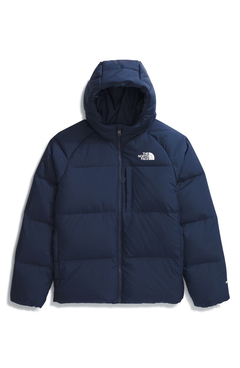 The North Face Kids' North 600-Fill-Power Down Hooded Jacket, Main, color, Summit Navy