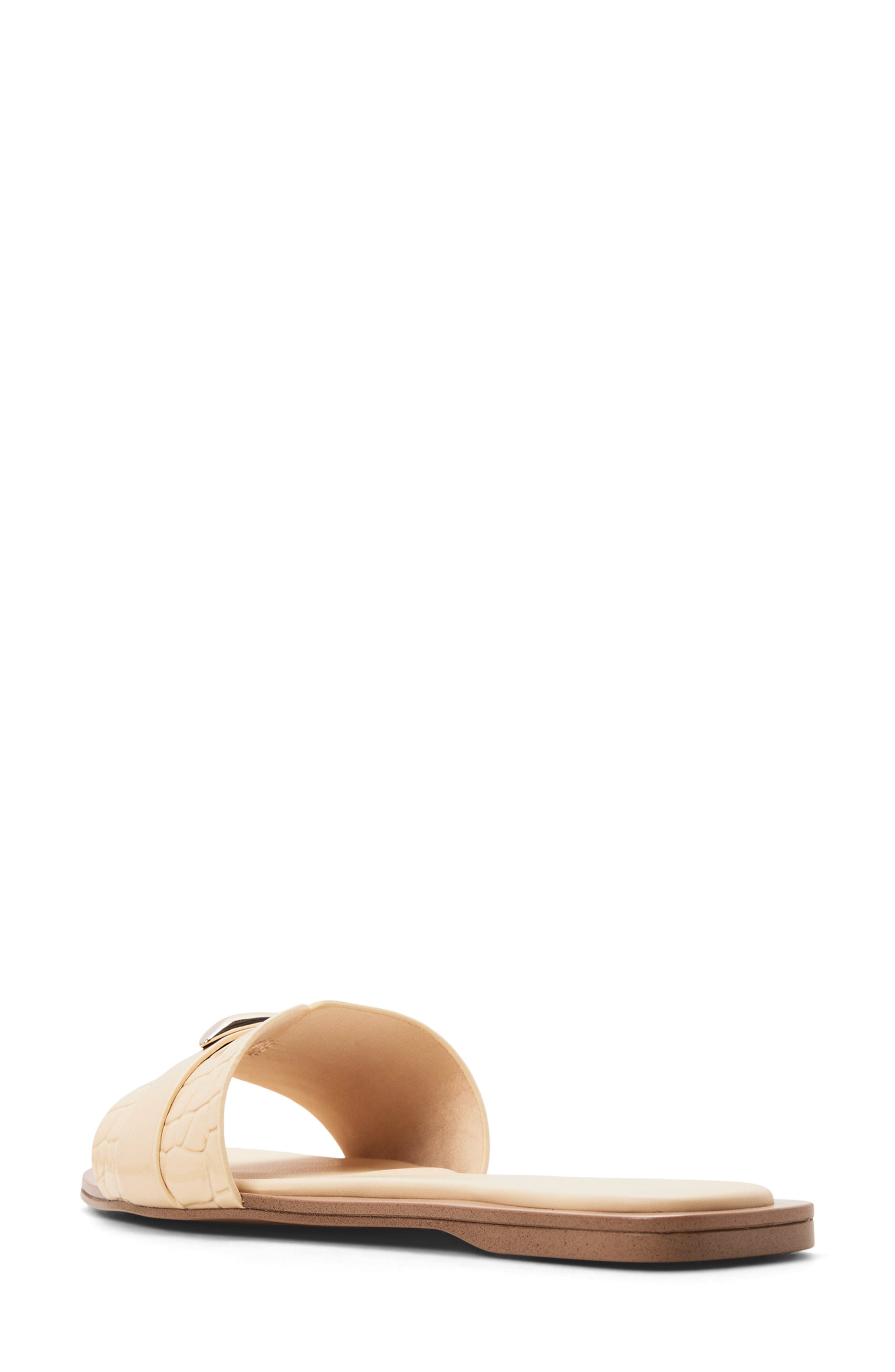 Briela Slide Sandal, Alternate, color, LIGHT YELLOW