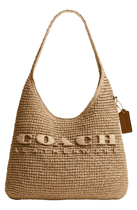 Brooklyn 28 Straw Shoulder Bag