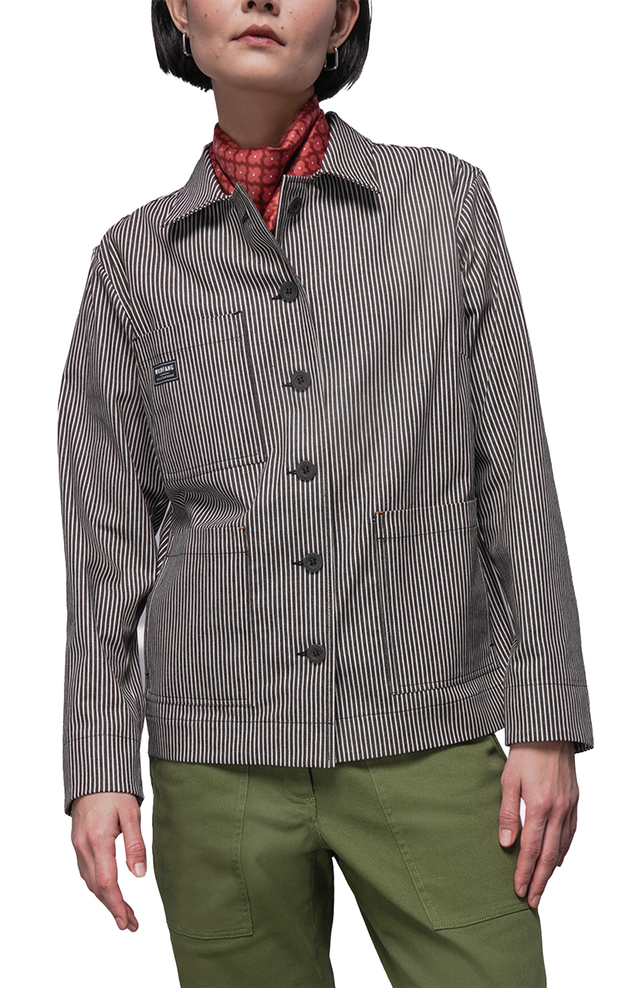 The Essential Railroad Stripe Utility Jacket