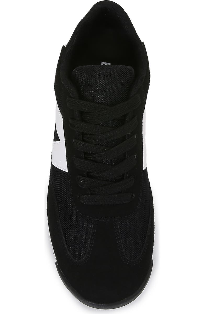 BERNESS Leena Bike Toe Wedge Sneaker, Alternate, color, Black