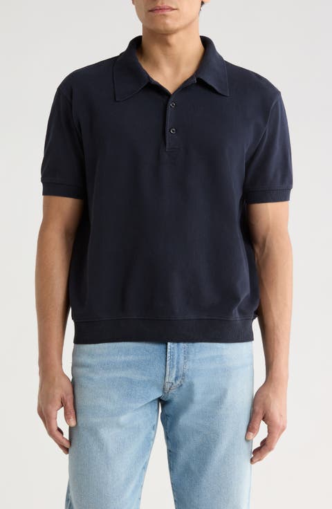Banded Cotton Piqué Polo