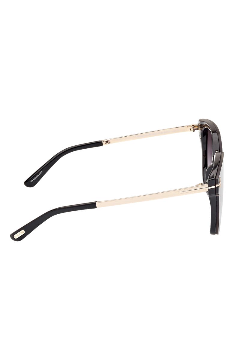 TOM FORD Philippa 68mm Gradient Square Sunglasses, Alternate, color, 
