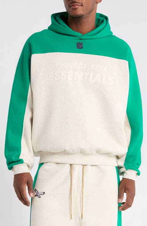 Philadelphia Eagles 90s Relaxed Colorblock Hoodie