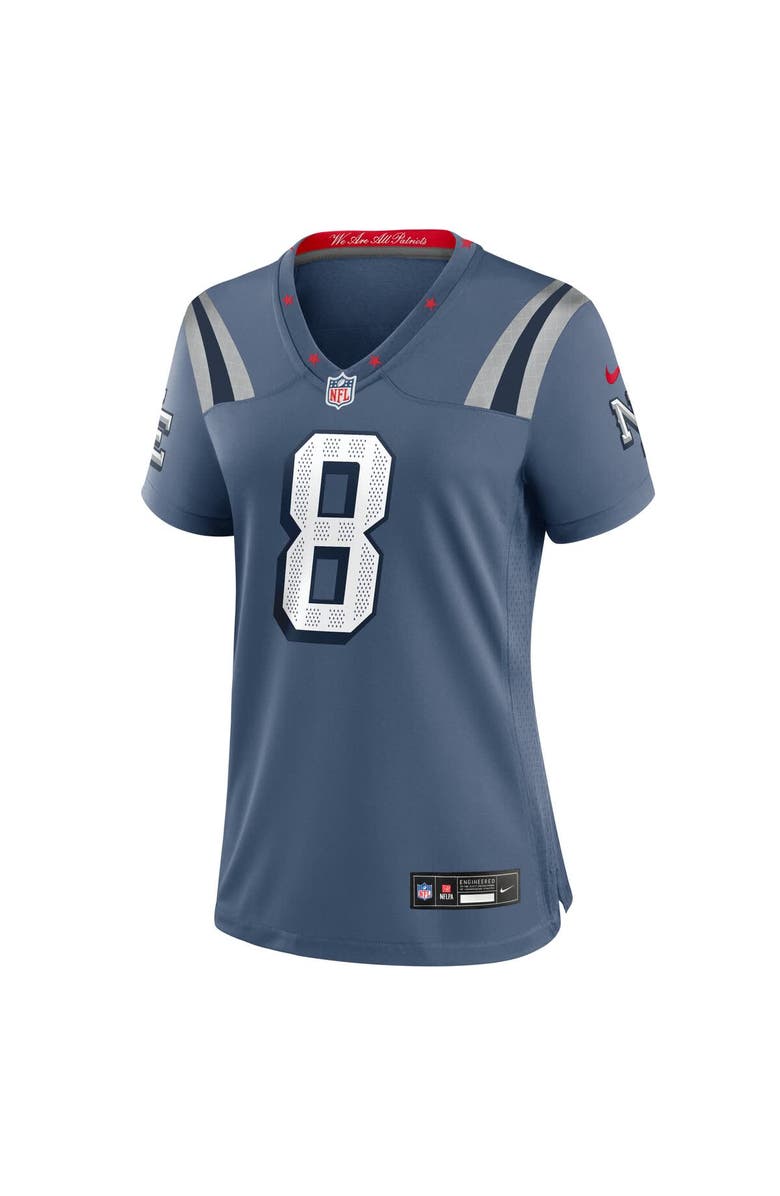 Nike Women's Nike Stefon Diggs Storm Blue New England Patriots 2025 Rivalries Collection Game Jersey, Alternate, color, Blue