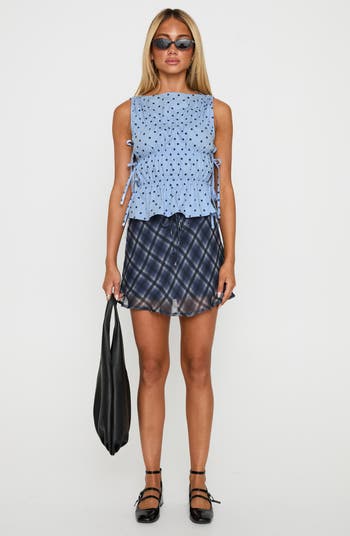 Endless Summers Tie Side Sleeveless Top