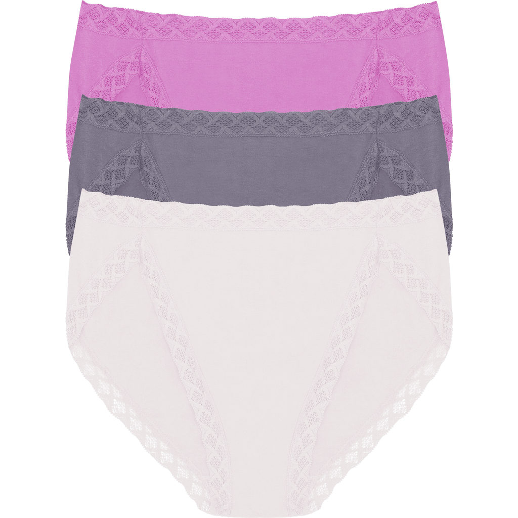 Natori Bliss Cotton French Cut Brief 3-pack