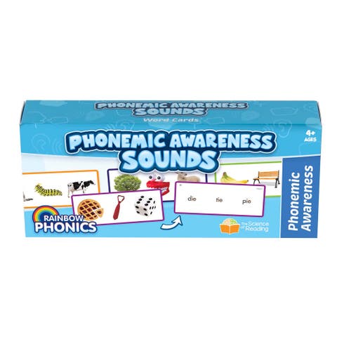 Rainbow Phonics Phonemic Awareness Sounds Flash Cards