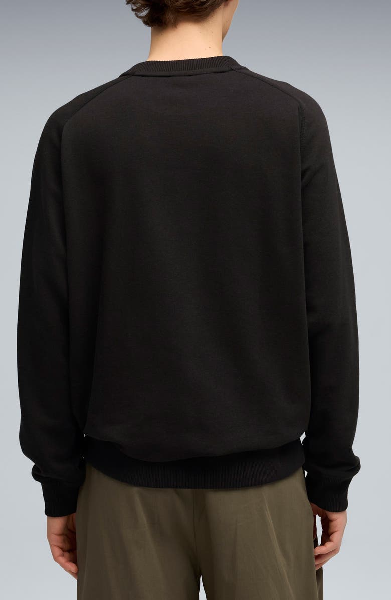 PUMA Scuderia Ferrari Sportswear Shield Crewneck Sweatshirt, Alternate, color, Puma Black