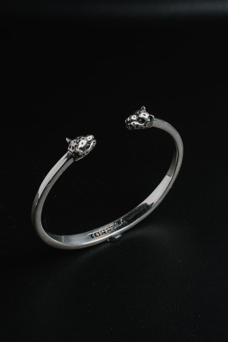 Jaguar Silver Bracelet, Alternate, color, Sterling Silver