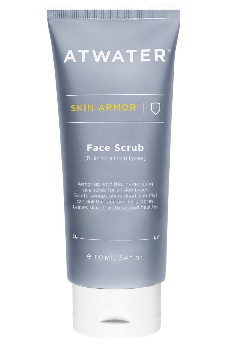 ATWATER Skin Armor Face Scrub, Main, color, 