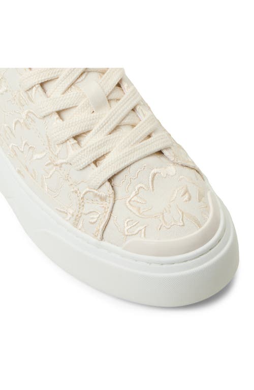 Ted Baker London Adison Platform Sneaker In Natural