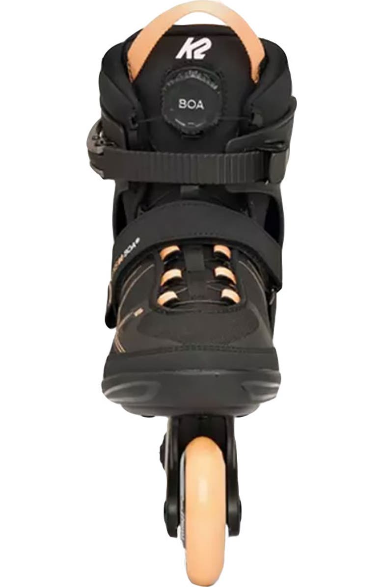 K2 Alexis 80 BOA Black/Pink Womens Inline Skates, Alternate, color, Black/Pink