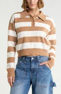 Vigoss Striped Polo Sweater
