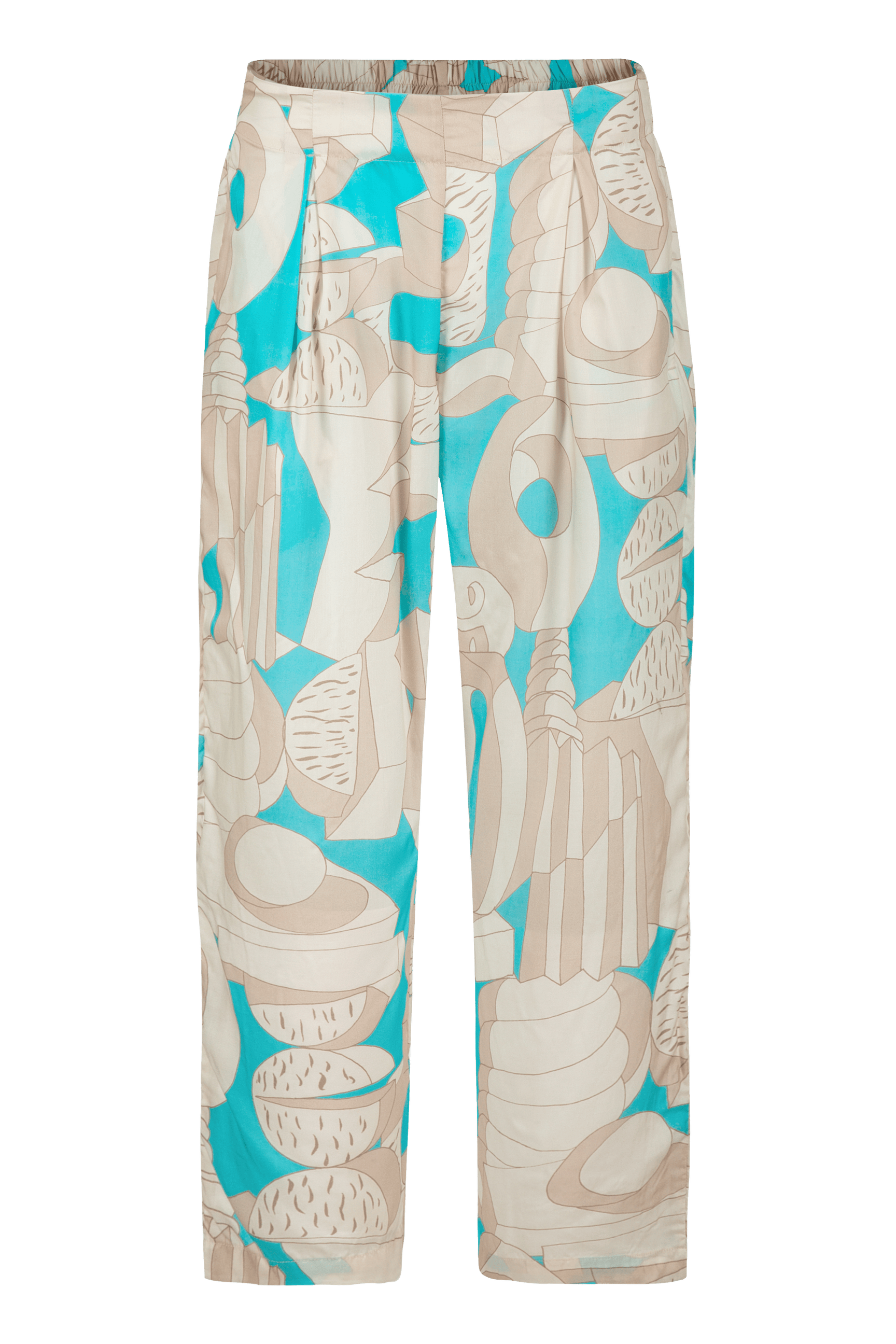 Yarma Printed Wide-Leg Pants - image 3