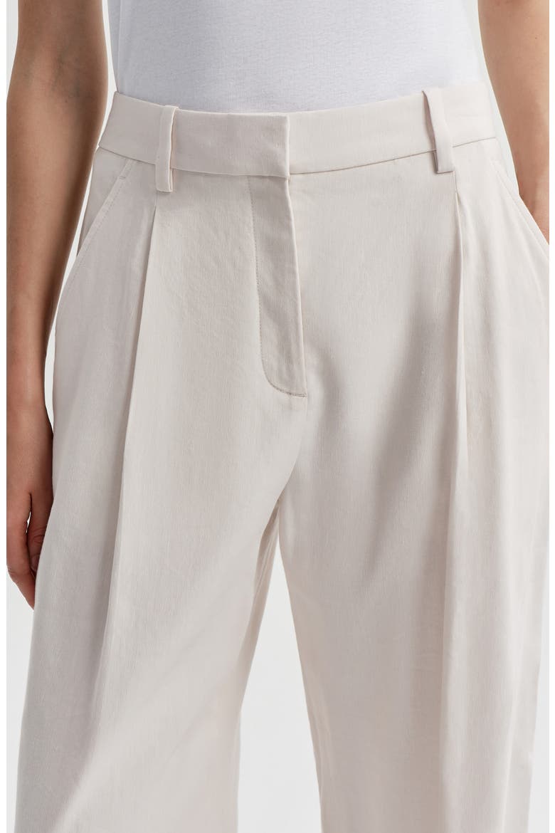 Winston Linen Blend Pants, Alternate, color, BUTTERCREAM