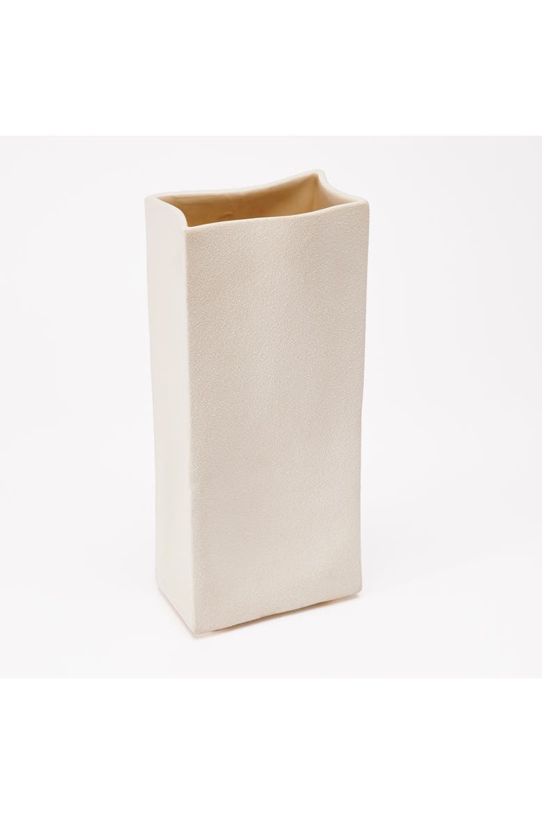 Rue Tall Vase, Main, color, Raw Blanc