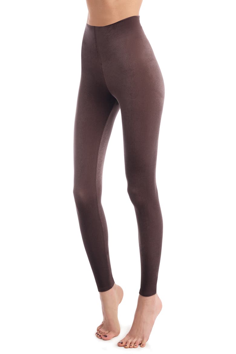 Perfect Control Top Velvet Leggings, Main, color, SEAL