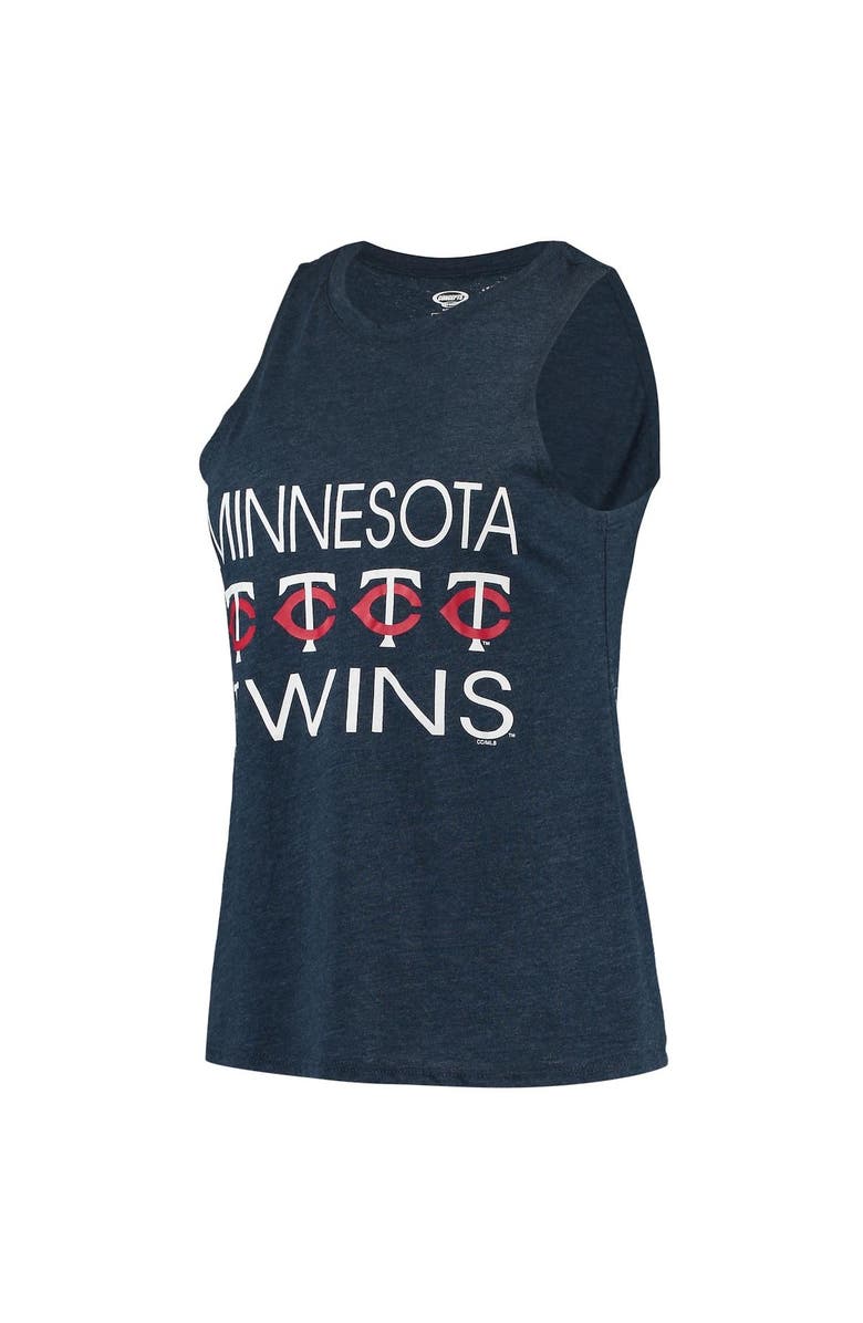 CONCEPTS SPORT Women's Concepts Sport Red/Navy Minnesota Twins Meter Muscle Tank Top & Pants Sleep Set, Alternate, color, Red