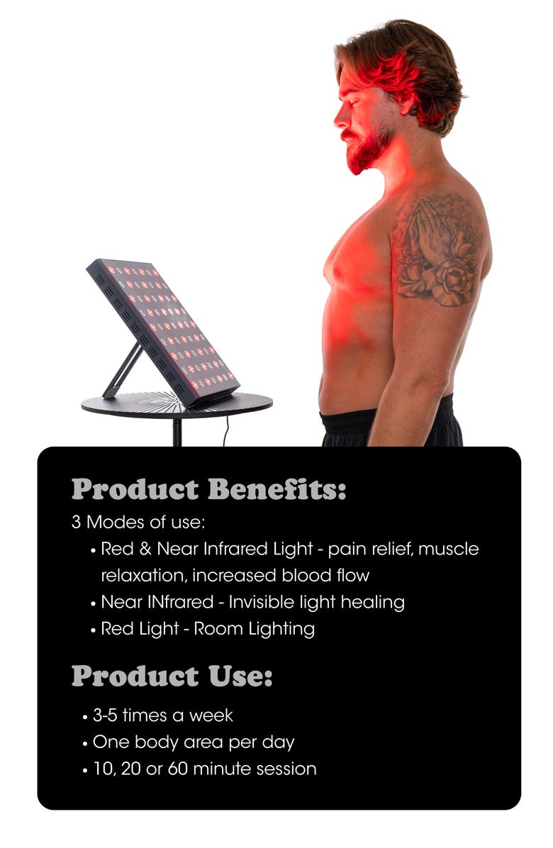fringe Red Light Therapy Panel 189W, Alternate, color, 