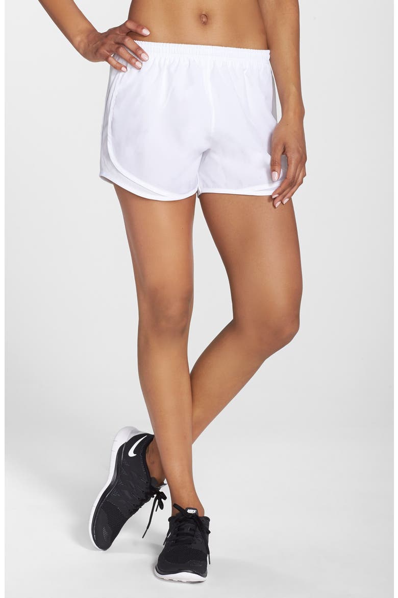 'Tempo' Track Shorts, Main, color, WHITE