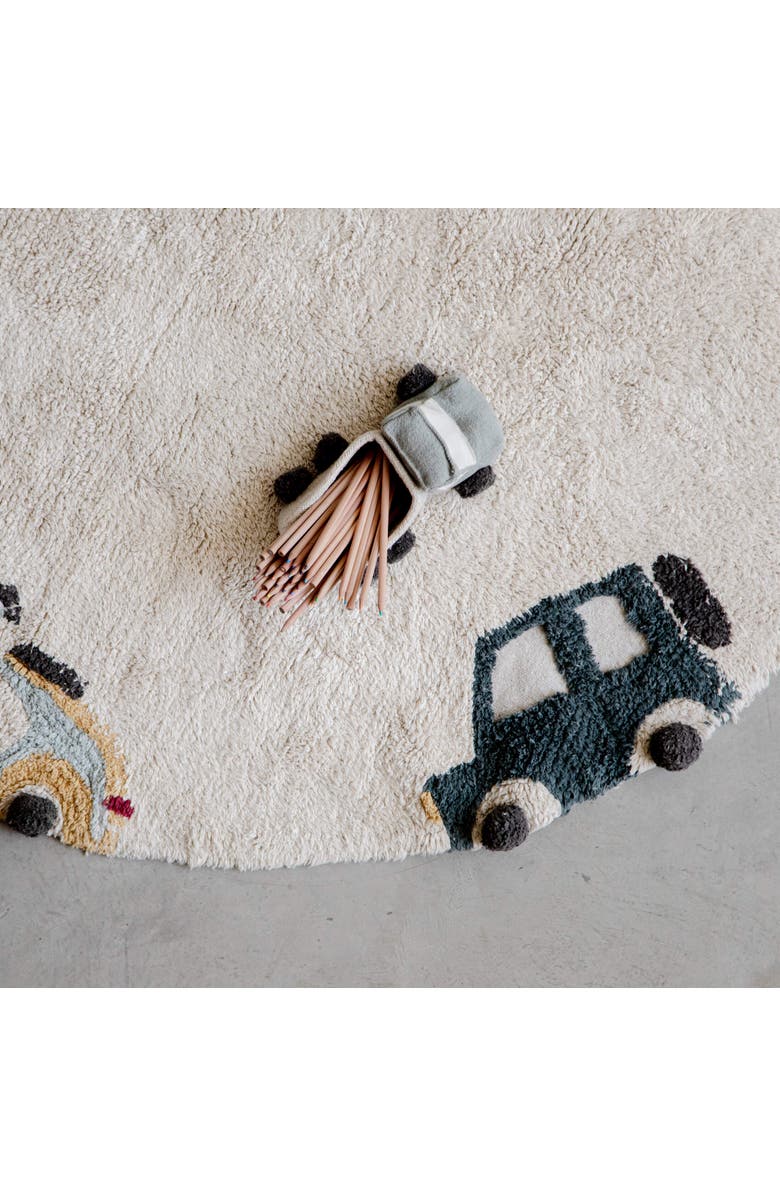 Lorena Canals Washable Rug Wheels, Alternate, color, Multicolor