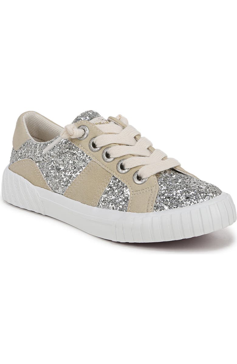 Blowfish Malibu Kids' Wave Glitter Low Top Sneaker, Main, color,