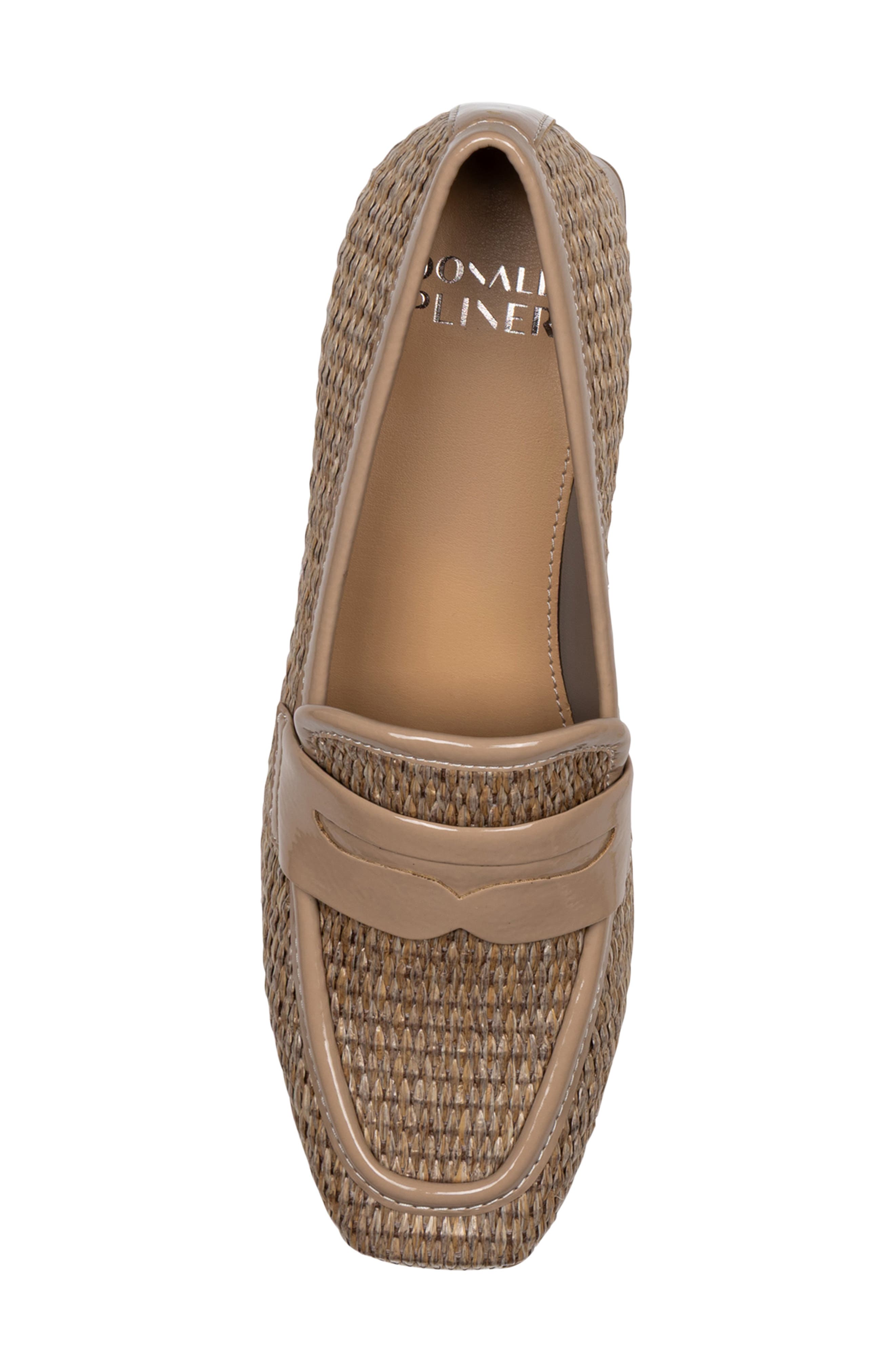 Penny Loafer Pump, Alternate, color, TAUPE