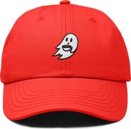 Dalix Coffee Ghost Embroidered Hat