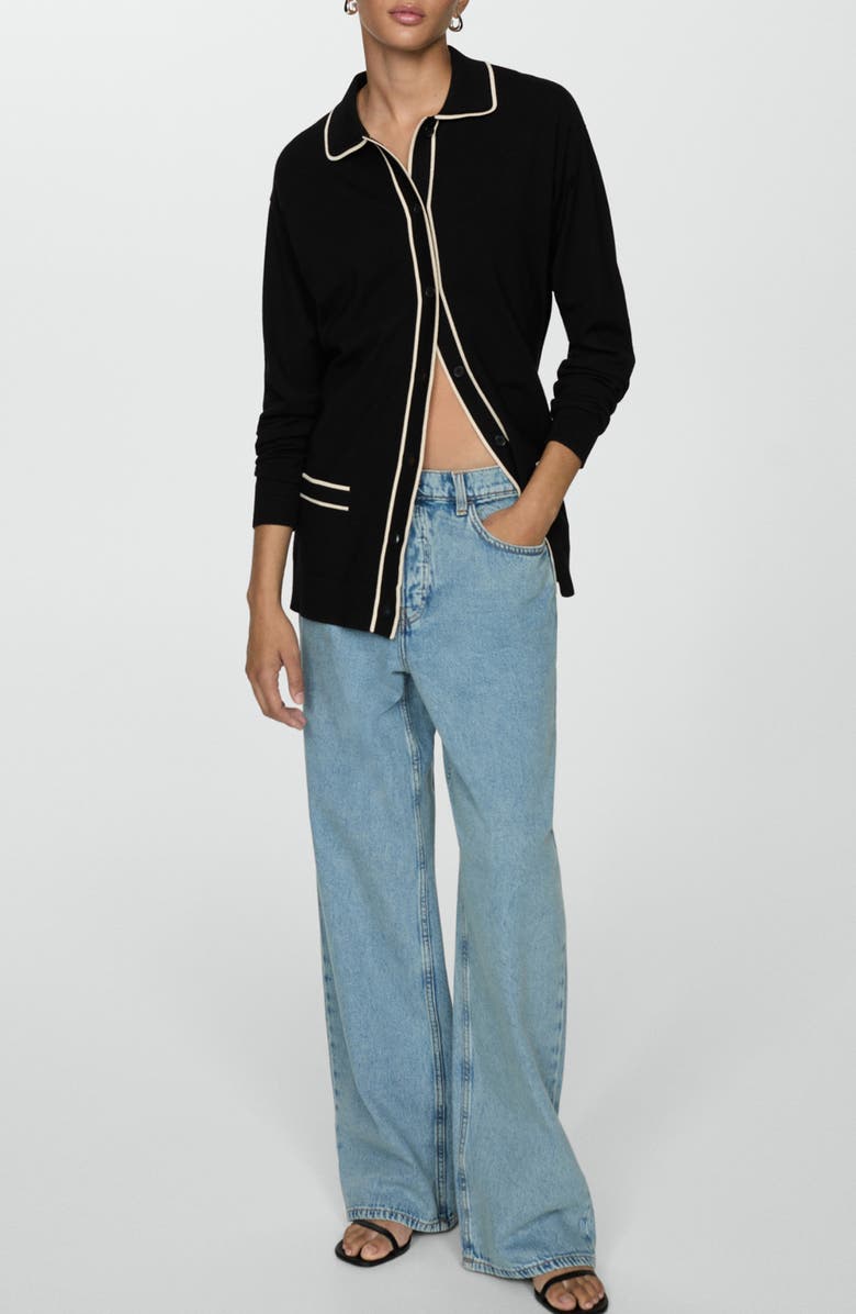 MANGO Oversize Cardigan, Alternate, color,