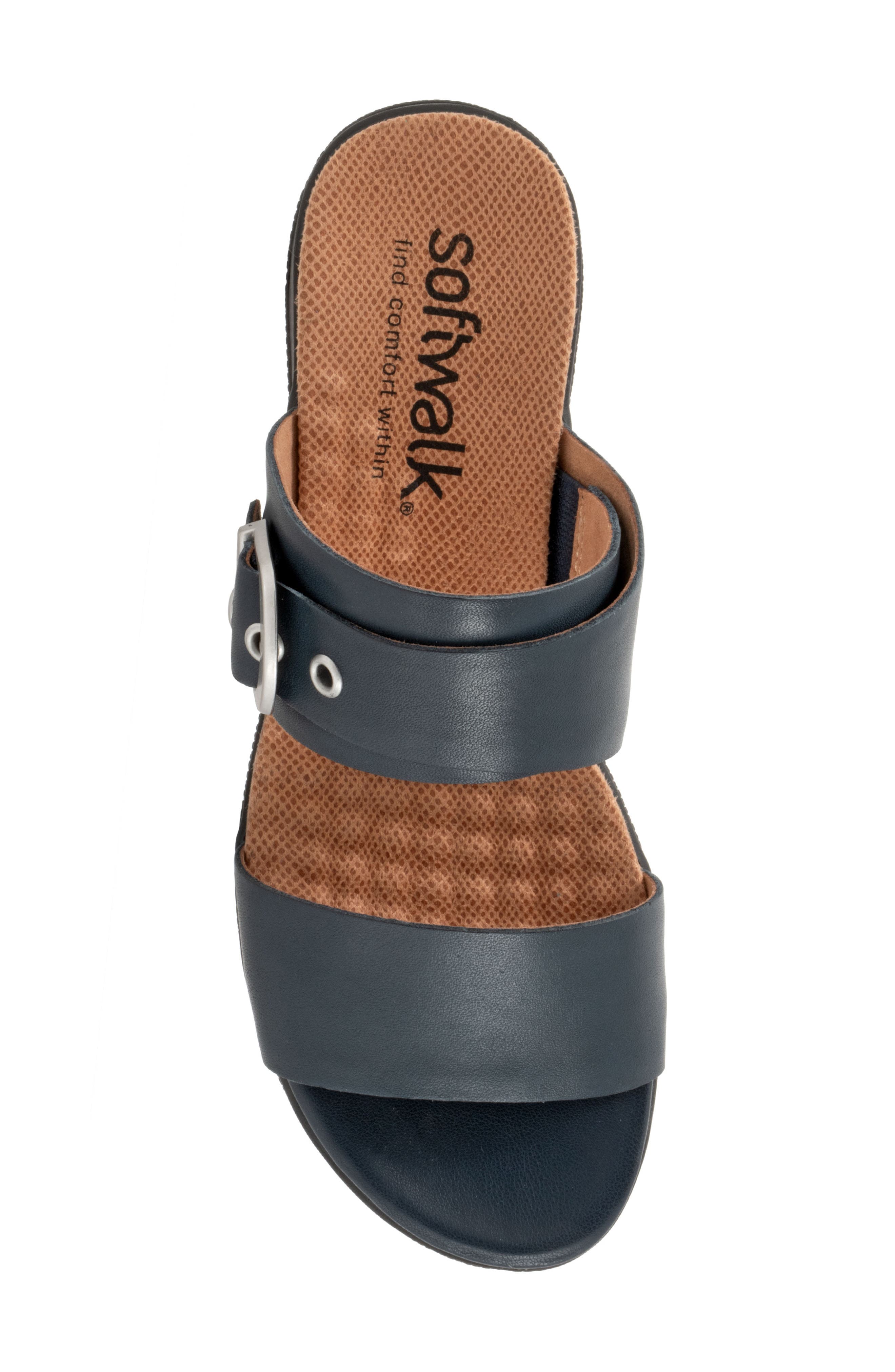 Toki Slide Sandal, Alternate, color, NAVY
