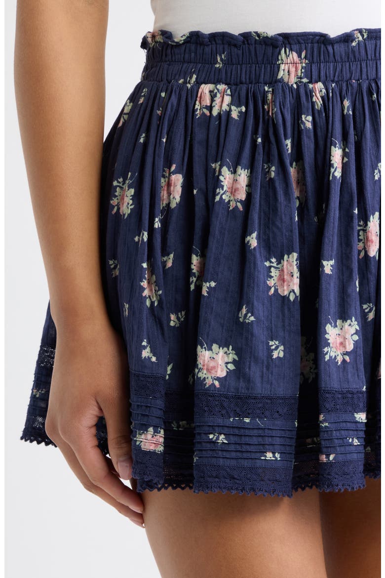 Kressler Print Miniskirt, Alternate, color, INK WASH