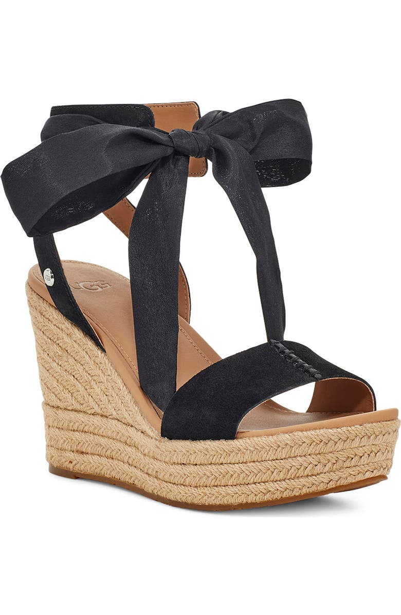 UGG<sup>®</sup> Wittley Espadrille Wedge Sandal, Main, color,