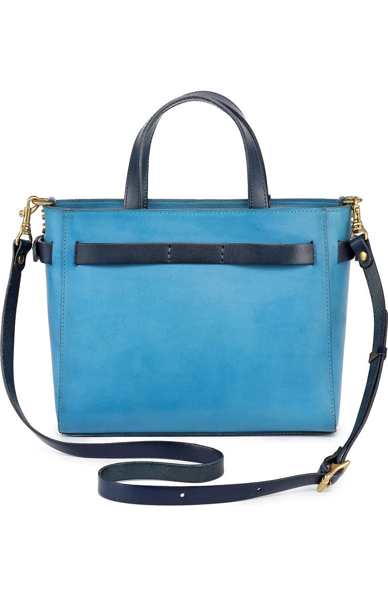 OLD TREND Westland Leather Mini Tote, Alternate, color, Turquoise