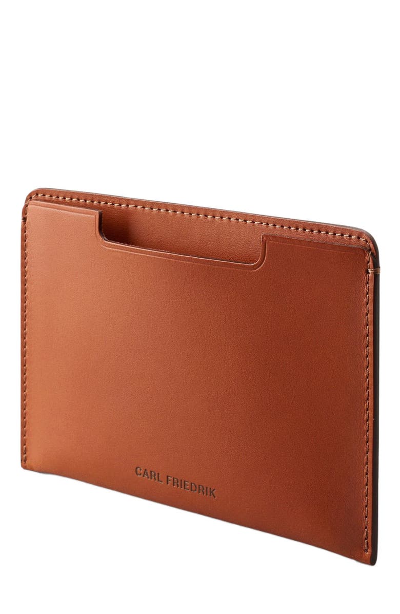 Carl Friedrik Easton Passport Holder, Alternate, color, Cognac