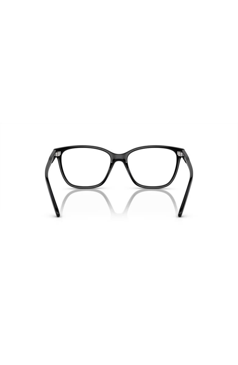 Vogue Eyewear 51mm Rectangle optical glasses, Alternate, color, Black